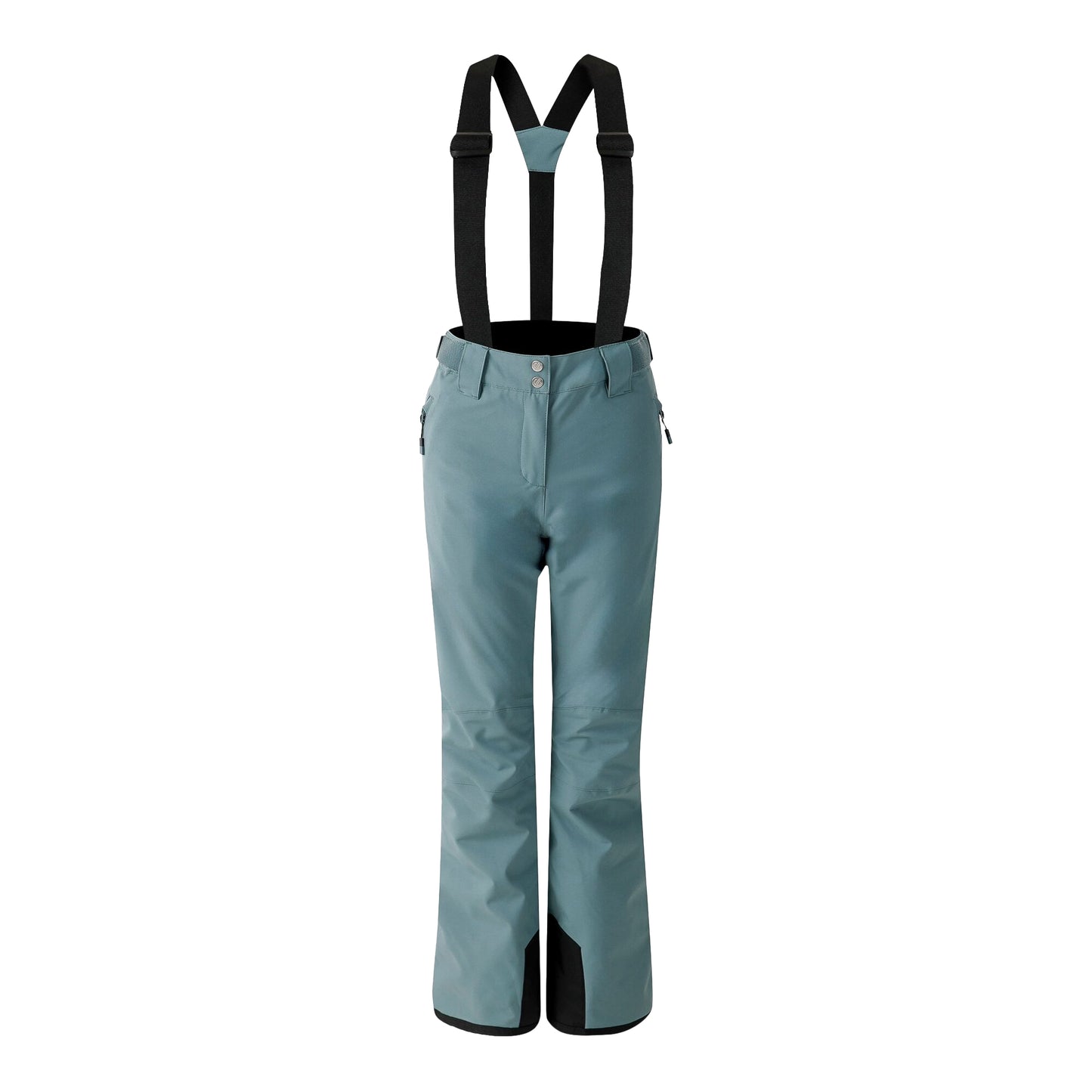 Element Grey - Front - Dare 2B Womens-Ladies Effused II Waterproof Ski Trousers