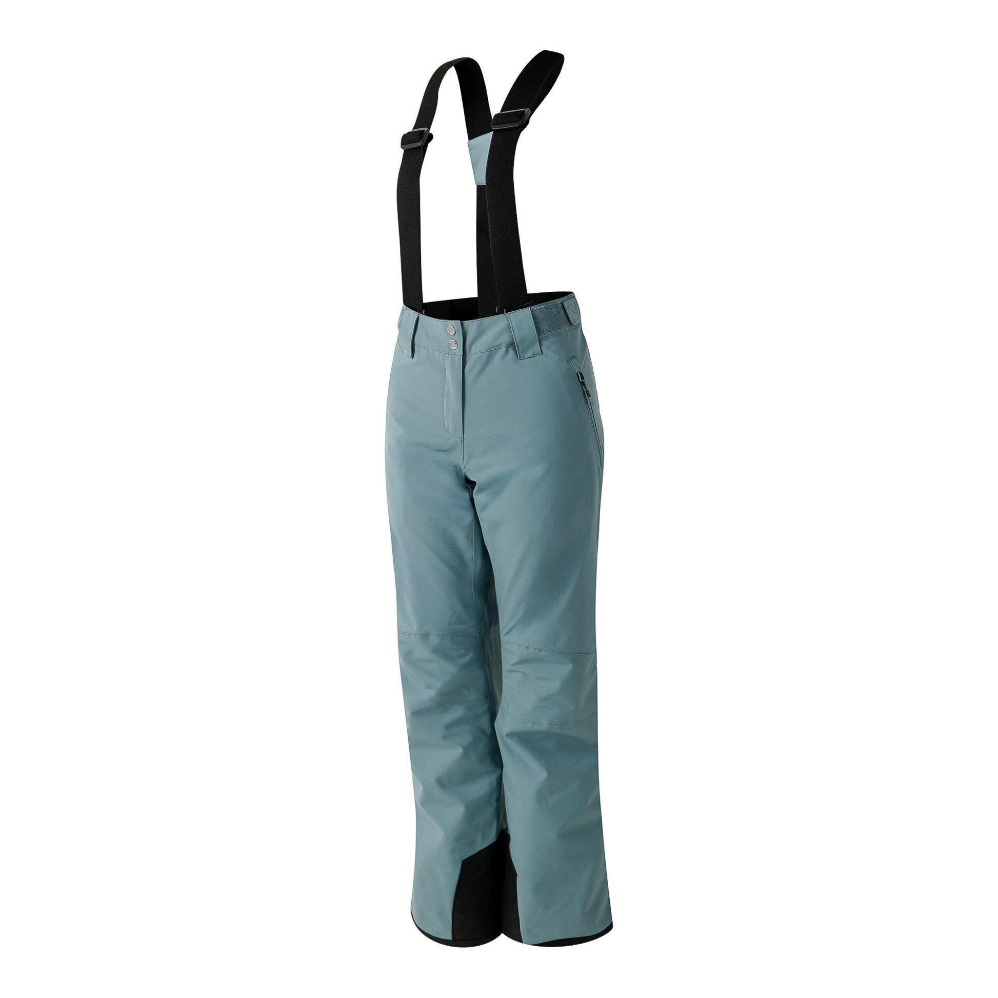 Element Grey - Side - Dare 2B Womens-Ladies Effused II Waterproof Ski Trousers