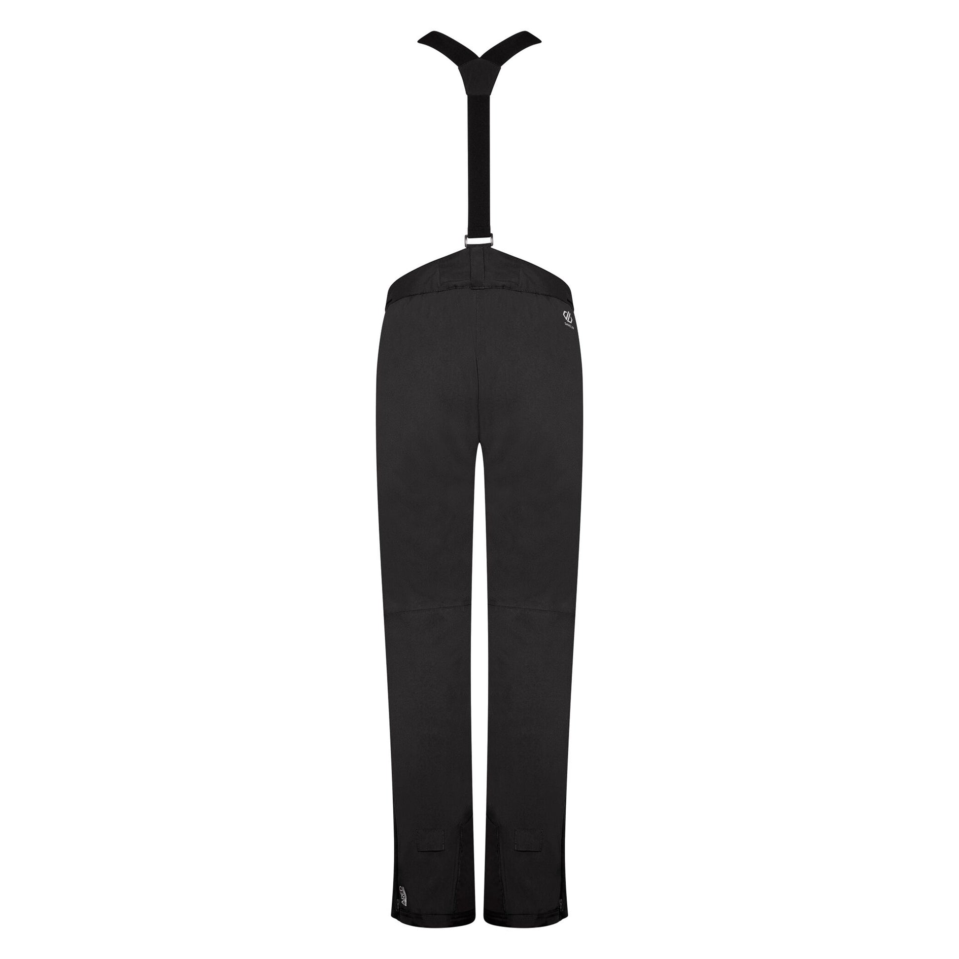 Black-White - Back - Dare 2B Womens-Ladies Effused II Waterproof Ski Trousers
