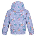 Lilac Bloom - Lifestyle - Regatta Childrens-Kids Muddy Puddle Floral Peppa Pig Padded Jacket