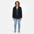 Navy - Back - Regatta Womens-Ladies Nahla Waterproof Jacket