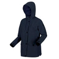 Navy - Pack Shot - Regatta Womens-Ladies Nahla Waterproof Jacket