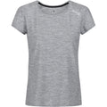 Cyberspace Grey - Front - Regatta Womens-Ladies Limonite V T-Shirt