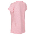 Tropical Pink - Close up - Regatta Womens-Ladies Limonite V T-Shirt