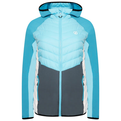 Crystal Seas-Orion Grey - Front - Dare 2B Womens-Ladies Surmount II Wool Hybrid Jacket