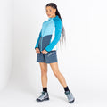 Crystal Seas-Orion Grey - Close up - Dare 2B Womens-Ladies Surmount II Wool Hybrid Jacket