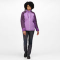 Hyacinth-Purple Sapphire-Dark Aubergine - Lifestyle - Regatta Womens-Ladies Highton Stretch II Waterproof Padded Jacket