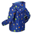 Surf Spray - Side - Regatta Childrens-Kids Peppa Pig Cosmic Packaway Raincoat