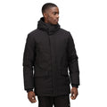 Black - Front - Regatta Mens Yewbank Waterproof Insulated Jacket