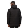 Black - Side - Regatta Mens Yewbank Waterproof Insulated Jacket