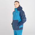 Nightfall Navy-Dark Methyl Blue - Lifestyle - Dare 2B Mens Catch On Recycled Ski Jacket