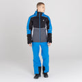 Athletic Blue-Black - Back - Dare 2B Mens Catch On Recycled Ski Jacket