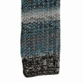 Teal-Black - Side - Regatta Womens-Ladies Frosty Knitted Scarf