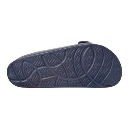 Navy - Side - Regatta Womens-Ladies Brooklyn Dual Straps Sandals