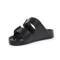 Black - Close up - Regatta Womens-Ladies Brooklyn Dual Straps Sandals