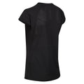 Black - Close up - Regatta Womens-Ladies Luaza T-Shirt