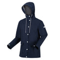 Navy - Back - Regatta Womens-Ladies Bayarma Lightweight Waterproof Jacket