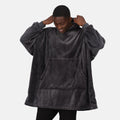 Seal Grey - Side - Regatta Professional Mens Fleece Hoodie