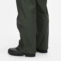 Olive - Close up - Regatta Professional Mens Waterproof Rain Trousers