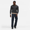 Navy - Back - Regatta Professional Mens Waterproof Rain Trousers