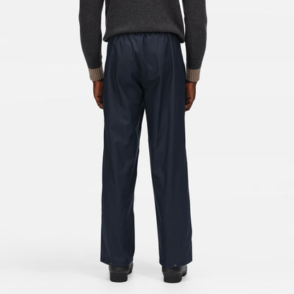 Navy - Lifestyle - Regatta Professional Mens Waterproof Rain Trousers