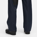 Navy - Close up - Regatta Professional Mens Waterproof Rain Trousers