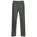 Olive - Front - Regatta Mens Stormflex II Waterproof Rain Trousers