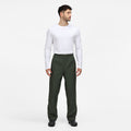 Olive - Back - Regatta Professional Mens Waterproof Rain Trousers