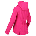 Fusion Pink - Side - Regatta Womens-Ladies Laiyah Waterproof Jacket