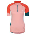 Apricot-Neon Peach - Front - Dare 2B Womens-Ladies Compassion II Lightweight Jersey