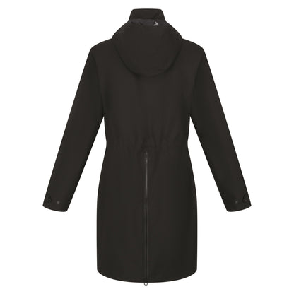 Black - Pack Shot - Regatta Womens-Ladies Adasha Waterproof Jacket