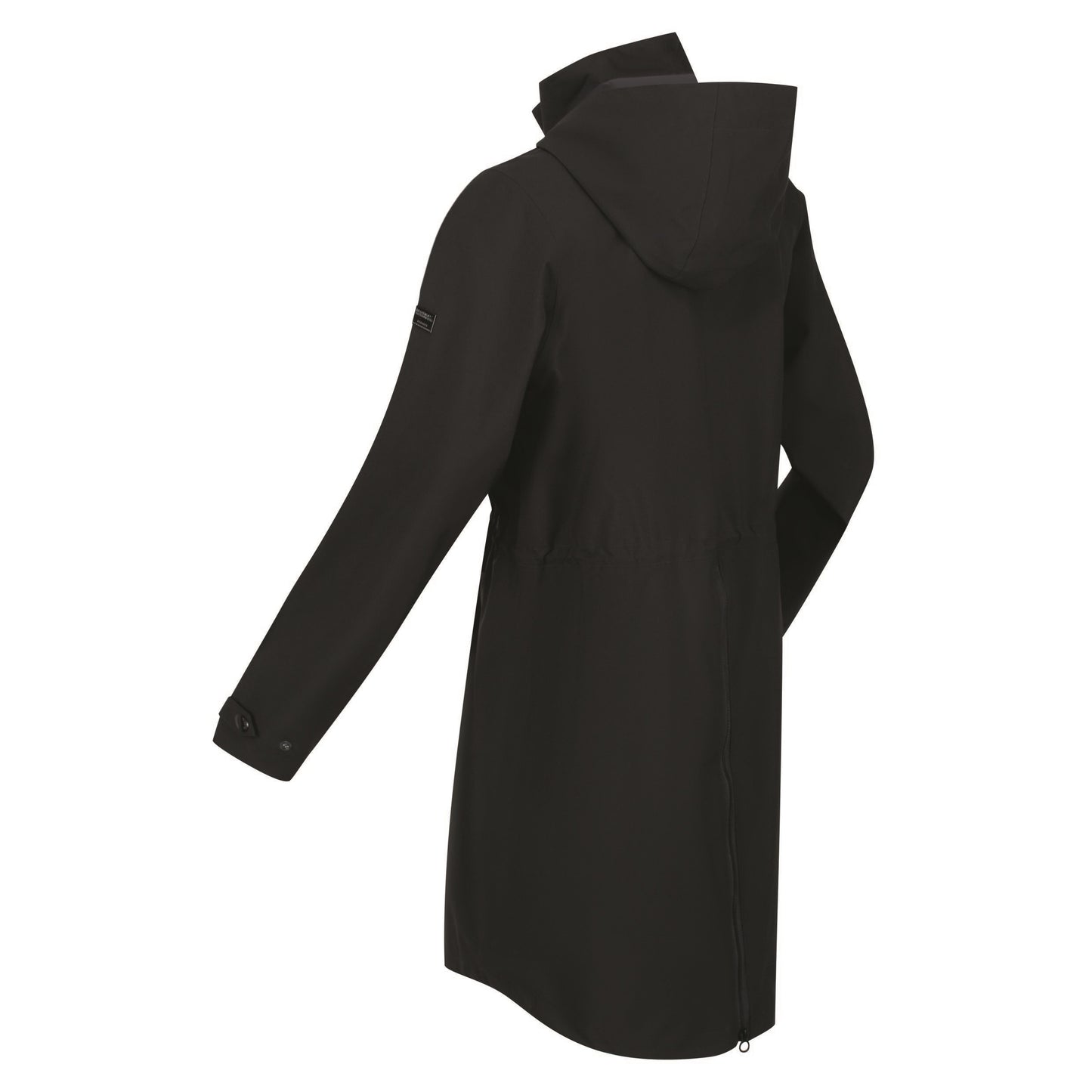 Black - Close up - Regatta Womens-Ladies Adasha Waterproof Jacket