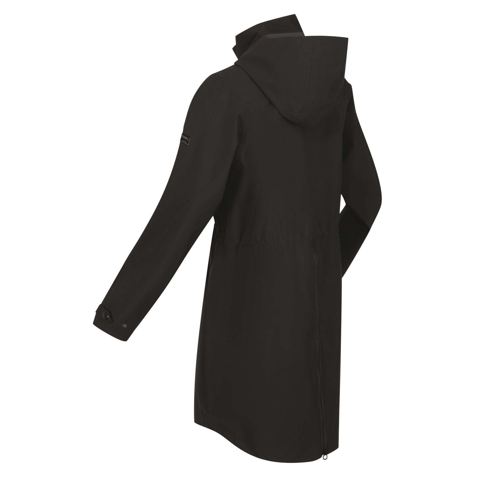 Black - Close up - Regatta Womens-Ladies Adasha Waterproof Jacket