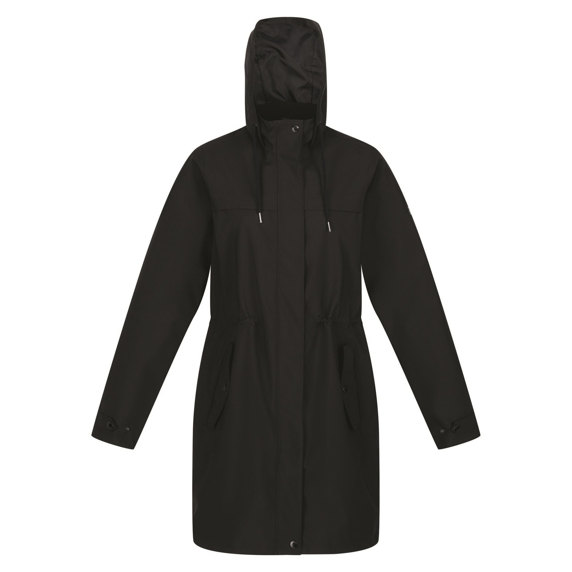 Black - Front - Regatta Womens-Ladies Adasha Waterproof Jacket