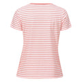 Neon Pink - Back - Regatta Womens-Ladies Odalis Stripe T-Shirt