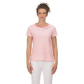 Neon Pink - Lifestyle - Regatta Womens-Ladies Odalis Stripe T-Shirt
