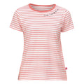 Neon Pink - Front - Regatta Womens-Ladies Odalis Stripe T-Shirt