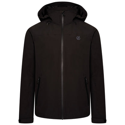 Black - Front - Dare 2B Mens Switch Out Recycled Waterproof Jacket