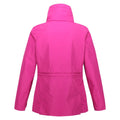 Fuchsia - Back - Regatta Womens-Ladies Nadira Waterproof Jacket