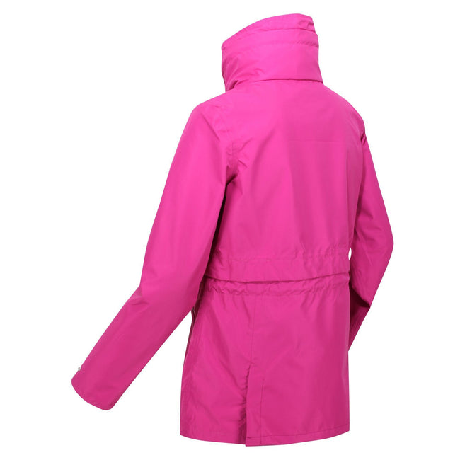 Fuchsia - Side - Regatta Womens-Ladies Nadira Waterproof Jacket