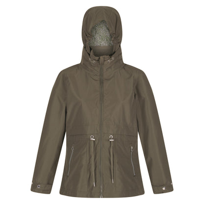 Grape Leaf - Front - Regatta Womens-Ladies Nadira Waterproof Jacket