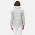 Silver Grey - Side - Regatta Womens-Ladies Nadira Waterproof Jacket