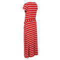 True Red-White - Lifestyle - Regatta Womens-Ladies Maisyn Stripe Shirt Dress