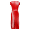 True Red-White - Back - Regatta Womens-Ladies Maisyn Stripe Shirt Dress
