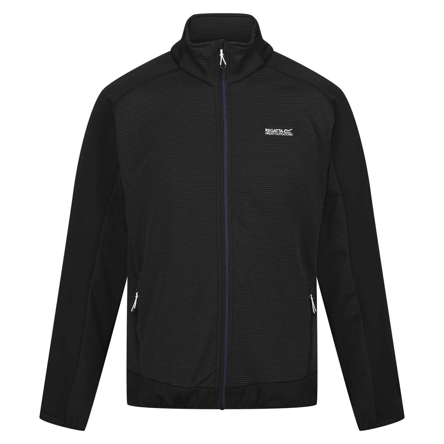 Black - Front - Regatta Mens Highton II Fleece Jacket