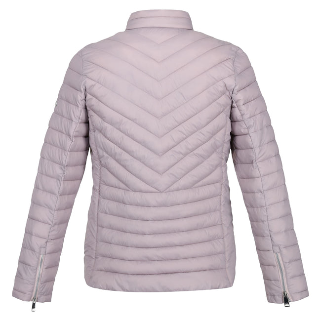 Lilac Chalk - Back - Regatta Womens-Ladies Kamilla Insulated Jacket
