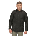 Black - Back - Regatta Professional Mens Waxed Jacket