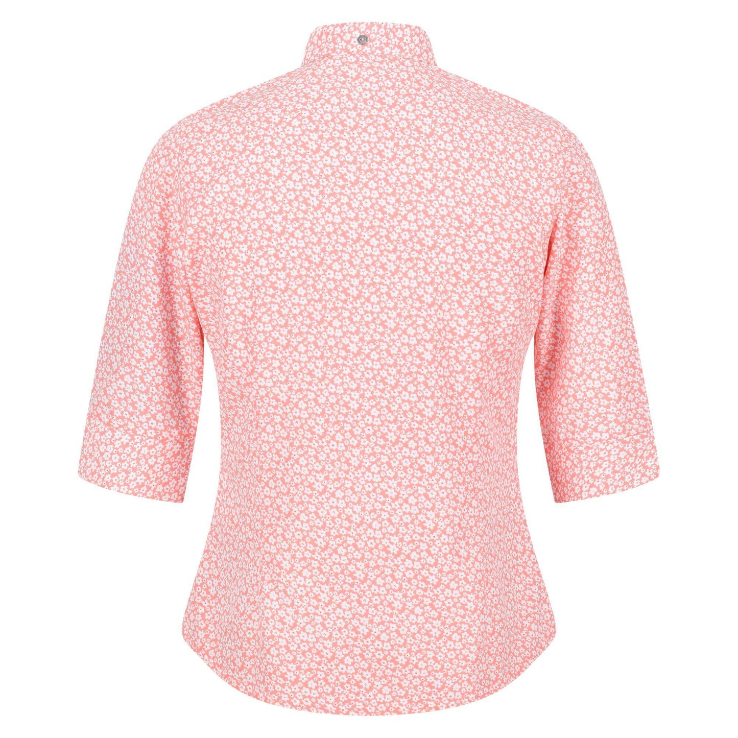 Fusion Coral - Back - Regatta Womens-Ladies Nimis IV Floral Shirt