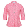 Tropical Pink - Front - Regatta Womens-Ladies Nimis IV Floral Shirt