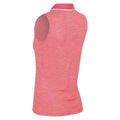 Tropical Pink - Side - Regatta Womens-Ladies Tima II Sleeveless Polo Shirt